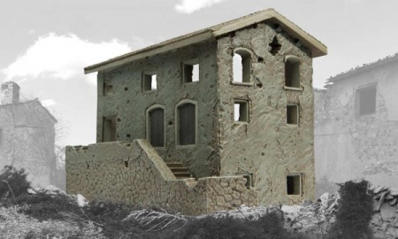 A75013 Сборная модель здания Italian Farmhouse