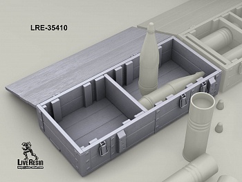 LRE35410 Миниатюра Пустые ящики из под боеприпасов 122 мм