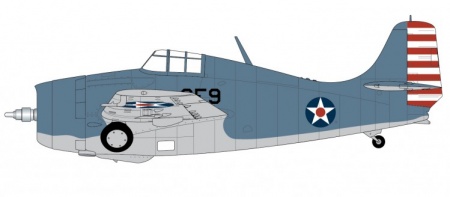 A02070 САМОЛЕТ Grumman F4F-4 Wildcat Airfix A02070 САМОЛЕТ Grumman F4F-4 Wildcat Airfix