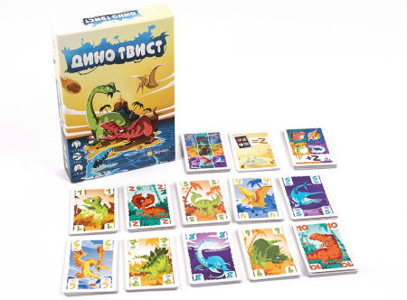 PG12002EUR Игра настольная Дино Твист