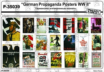 P-35039 German Propaganda Posters WW II