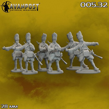 005.32АП Фигуры Гренадёры (1708 - 1721)