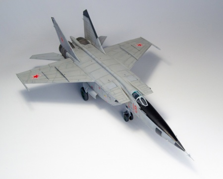 72172 МиГ-25 РБТ, Советский самолет-разведчик 1:72 ICM