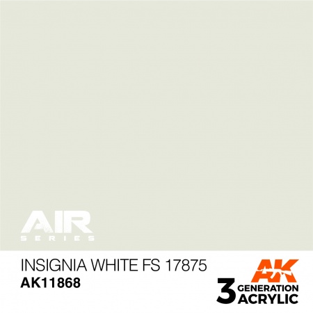 AK11868 Краска акриловая 3Gen Insignia White FS 17875