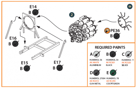 CPA72006 Gloster E28/39 Pioneer engine set