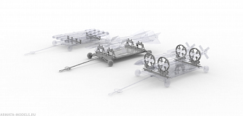48017-1TMP Тележка универсальная, 1/48.  (Не для свободной продажи) 48017-1TMP Тележка универсальная, 1/48.  (Не для свободной продажи)