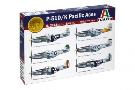 2743ИТ Самолет P-51 D/K Pacific ACES Italeri