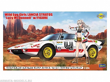 52328-Автомобиль с фигуркой Wild Egg Girls LANCIA 52328-Автомобиль с фигуркой Wild Egg Girls LANCIA