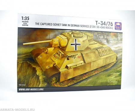 35041 Захваченный немецкий Т-34-76 ARK model