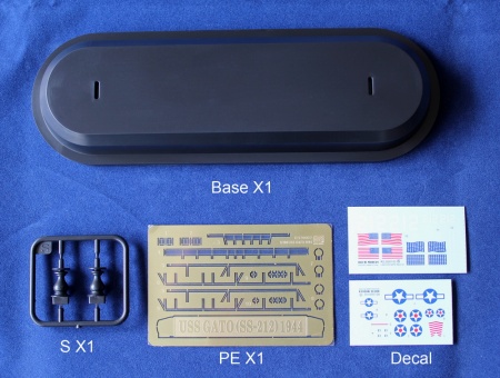 RS20002 Подводная лодка USS Gato SS-212 (1944) Riich Models