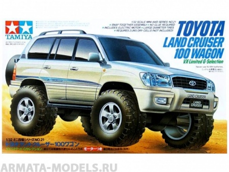 19021T Toyota Land Cruiser 100 с электромотором Tamiya 19021T Toyota Land Cruiser 100 с электромотором Tamiya