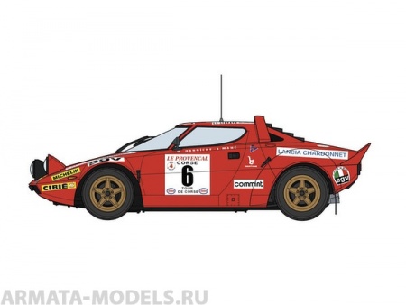 20282 Автомобиль LANCIA STRATOS HF CHARDNNET 1975 (Hasegawa) 1/24 Hasegawa 20282 Автомобиль LANCIA STRATOS HF CHARDNNET 1975 (Hasegawa) 1/24 Hasegawa