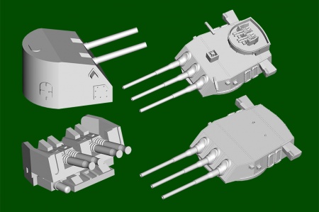 06748P Линкор USS Missouri BB-63 Trumpeter
