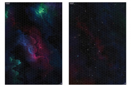 181987HW Starfinder НРИ: Игровое поле «Открытый космос»