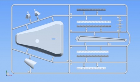 14401 Ту-144, Советский сверхзвуковой пассажирский самолет ICM