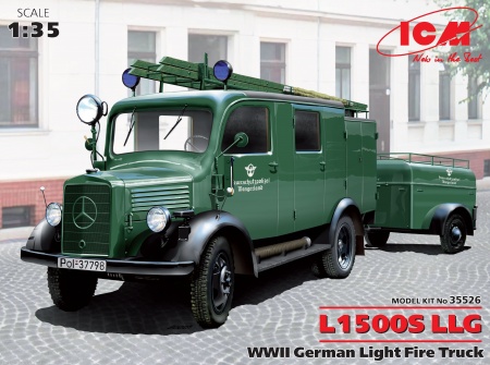 35526 L1500S LLG - Германская легкая пожарная машина, 2МВ ICM 35526 L1500S LLG - Германская легкая пожарная машина, 2МВ ICM