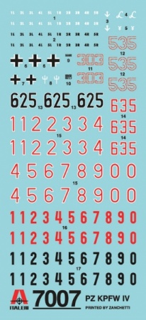 7007ИТ Танк Pz.Kpfw.IV Italeri