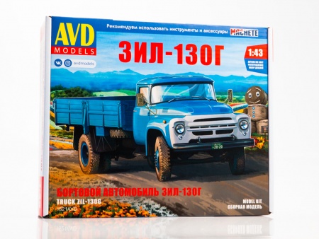 1521AVD Сборная модель Бортовой автомобиль ЗИЛ-130Г AVD Models