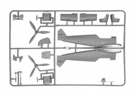 48102 Bf 109 F-2, германский истребитель ІІ Мировой войни ICM 48102 Bf 109 F-2, германский истребитель ІІ Мировой войни ICM