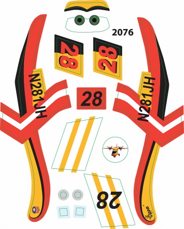 2076 Самолеты Planes-2 Мисс Плюшка Диппер Звезда