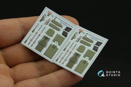 QD48018 3D Декаль интерьера Су-34 (KittyHawk)