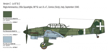 2769ИТ Самолет Ju-87 B-2/R-2 Picchiatello. Italeri