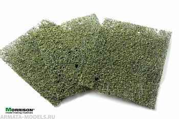 140ms002 Маты ретикулированные для изготовления деревьев для диорам. Набор 3 штуки.