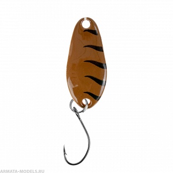 Микро приманка Beetle S 2гр цв. 222 Коричневый PREMIER( цена указана за упаковку, в количестве 5шт.)