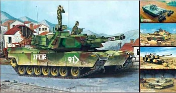01535 Танк  М1А1/А2 Абрамс (5 в 1) 01535 Танк  М1А1/А2 Абрамс (5 в 1)