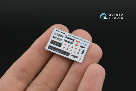 QD72145 3D Декаль интерьера КАМАЗ-5350