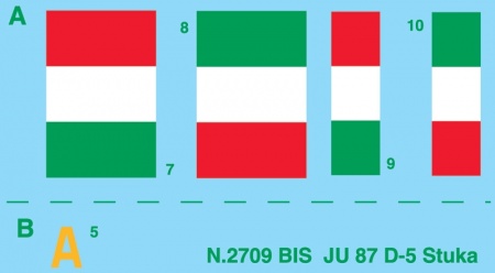 2709ИТ Самолет JU-87 D-5 STUKA Italeri