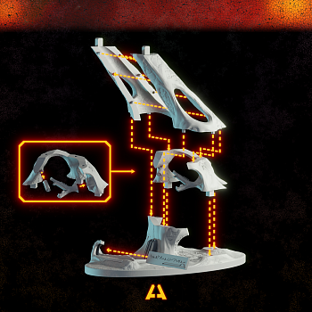 AM2713-1 Подставка для крейсера Теней