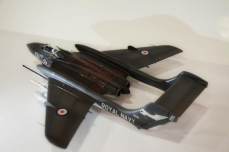 72031 Всепогодный английский палубный истребитель «Си Виксен» FAW.2 ARK model