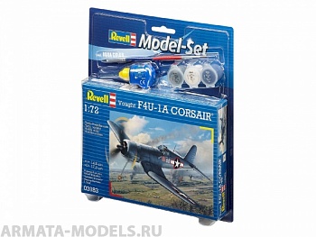 63983 Набор Истребитель-бомбардировщик Vought F4U-1D CORSAIR