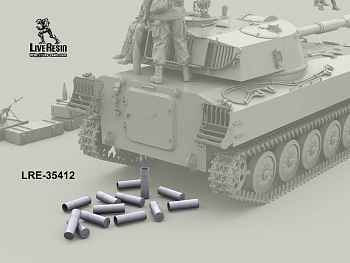 LRE35412 Миниатюра Пустая гильза 122 мм - 6 шт