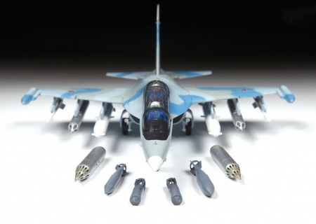 7307 Российский учебно-боевой самолет Як-130 Звезда