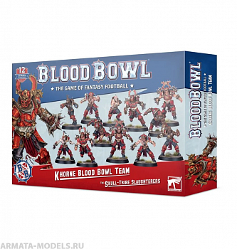 202-19GW Набор Кровавый Кубок. Команда Кхорна. Живодеры Племени Черепов (Khorne Blood Bowl Team: The Skull-tribe Slaughterers) 202-19GW Набор Кровавый Кубок. Команда Кхорна. Живодеры Племени Черепов (Khorne Blood Bowl Team: The Skull-tribe Slaughterers)
