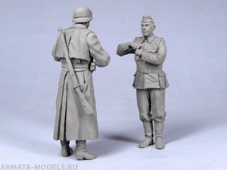 Т-35024 Немецкий фельджандарм с водителем (1941-1945 гг) (2) Tank