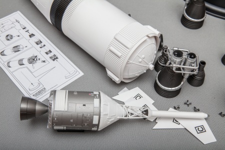 50402Д 1/72 Космический корабль Сатурн V Dragon