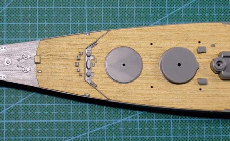 AW20002 Деревянная палуба для IJN Yamato