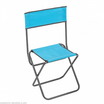 Стул складной со спинкой СР-380 труба ф16, голубой (T-PR-FC-380S-LB) Premier fishing Стул складной со спинкой СР-380 труба ф16, голубой (T-PR-FC-380S-LB) Premier fishing