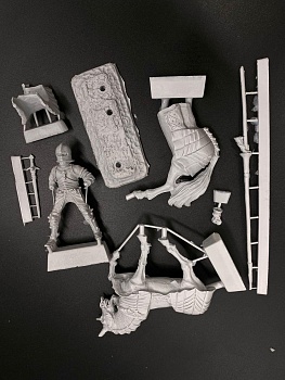 600ТБ ВИМ, конный бургундский рыцарь с копьем