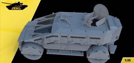 AM35957 Бронеавтомобиль ЦСН ФСБ «Фалькатус» с пулеметной турелью Arma Models AM35957 Бронеавтомобиль ЦСН ФСБ «Фалькатус» с пулеметной турелью Arma Models
