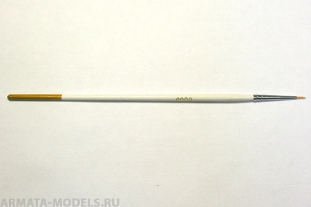 3602J Кисть из синтетического волоса, круглая № 0000