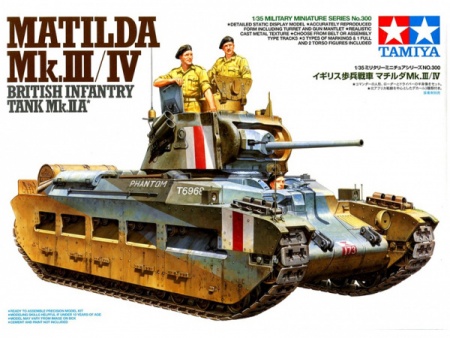 35300T Английский танк Matilda MK III/IV  Tamiya