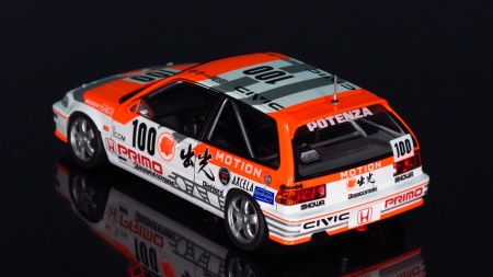 BEE24018 Honda Civic EF9 GR.A ’91 Idemitsu Beemax Model Kits
