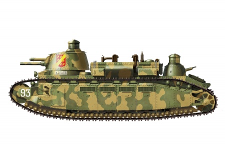 TS-009 FRENCH SUPER HEAVY TANK CHAR 2C Meng