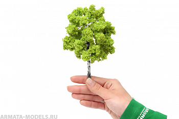 011ber015 Береза для макетов и диорам 15 см.