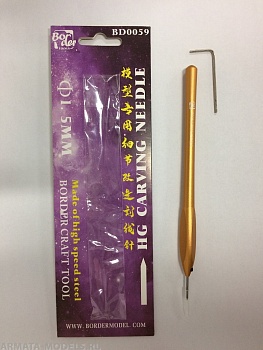 BD0059-O Скрайбер игольчатый оранжевый BD0059-O Скрайбер игольчатый оранжевый