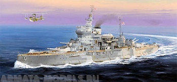 05325 Корабль  линкор HMS Warspite 05325 Корабль  линкор HMS Warspite